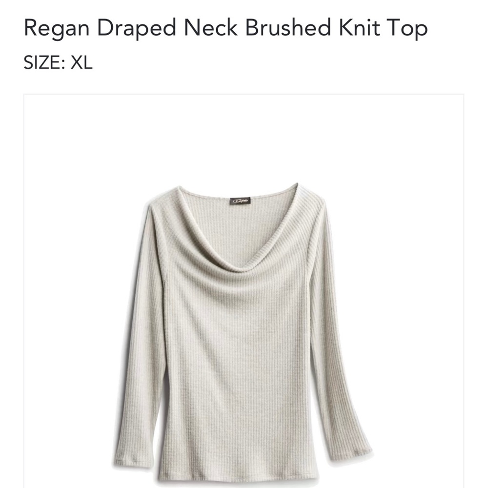 Wheat cowl neck sweater